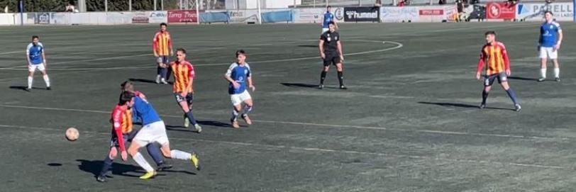 Tercera #RFEF 22-23 (Grup 5). Jornada 20. FC VILAFRANCA - UE CASTELLDEFELS: 1-1. Primer i treballat empat a domicili