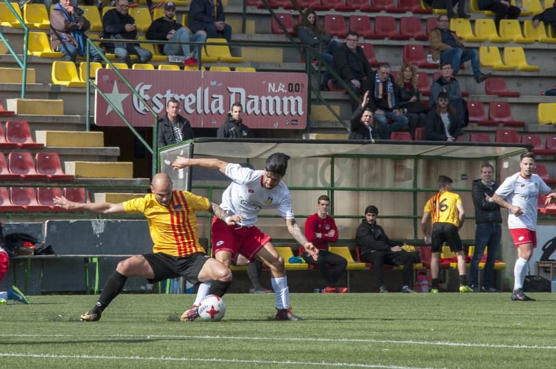 Jornada 26. Tercera Divisió. UE SANT ANDREU - UE CASTELLDEFELS: 2-0. Donen la cara fins al final