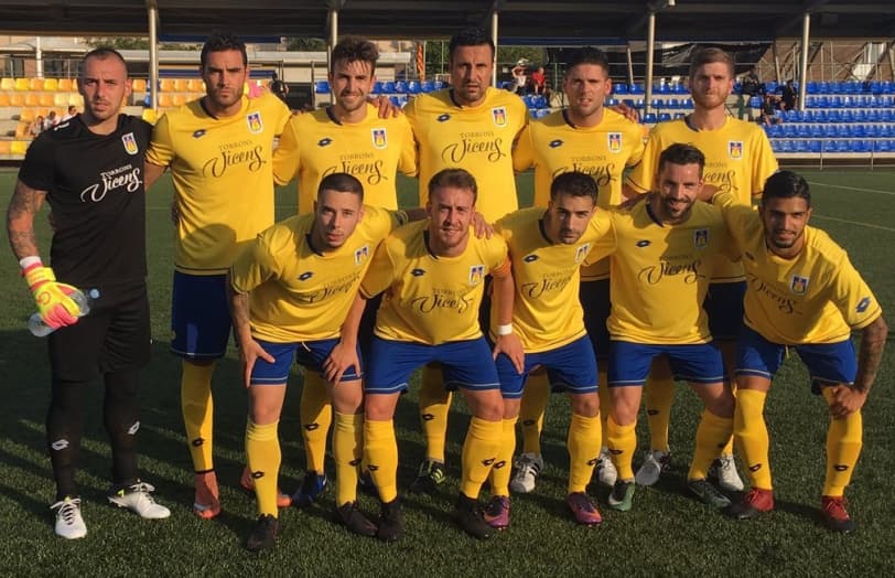 Copa Catalunya 17-18 (Primera Ronda). UE CASTELLDEFELS - SANTFELIUENC FC: 2-0. Victòria, accés a la segona ronda i magnífiques sensacions