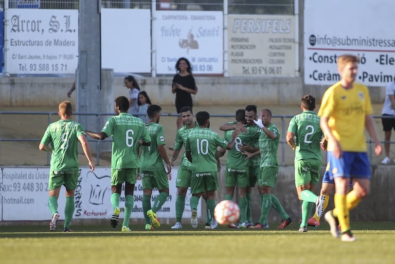 Copa Catalunya 17-18 (3a eliminatòria): UE CASTELLDEFELS - UE CORNELLÀ: 0-4. Sense opcions contra un potent Cornellà