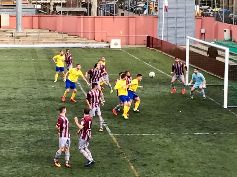 Jornada 24. CE JÚPITER - UE CASTELLDEFELS: 2-2. S&#039;escapen dos punts al 86&#039;