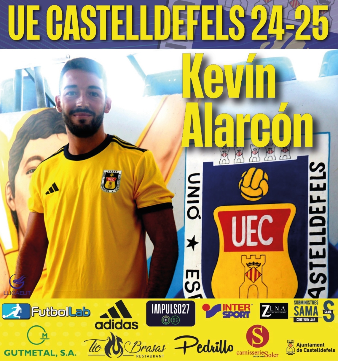 KEVIN ALARCÓN (Montañesa), NOU JUGADOR UE CASTELLDEFELS