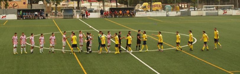 Pretemporada 22-23. SANTFELIUENC FC - UE CASTELLDEFELS: 1-2. Sòlid triomf a Les Grases