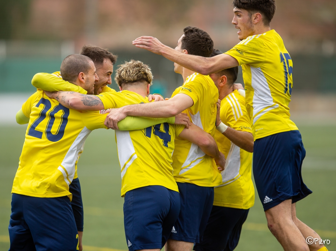 Tercera #RFE5 23-24. Jornada 22. UE CASTELLDEFELS - CFJ MOLLERUSSA: 1-1. Un notable Castelldefels es &#039;topa&#039; amb Buetas