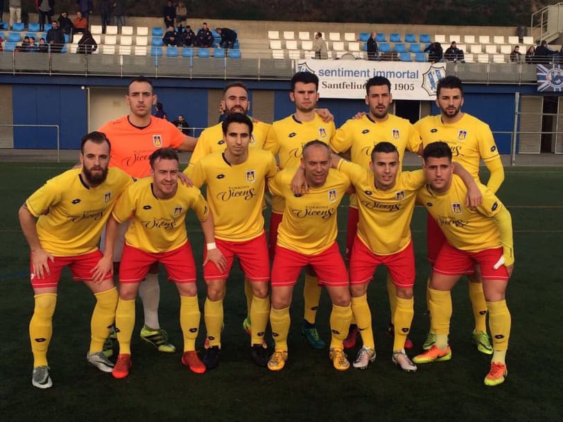 Jornada 26. SANTFELIUENC FC - UE CASTELLDEFELS: 0-1. Primera victòria a domicili per a trencar la mala ratxa