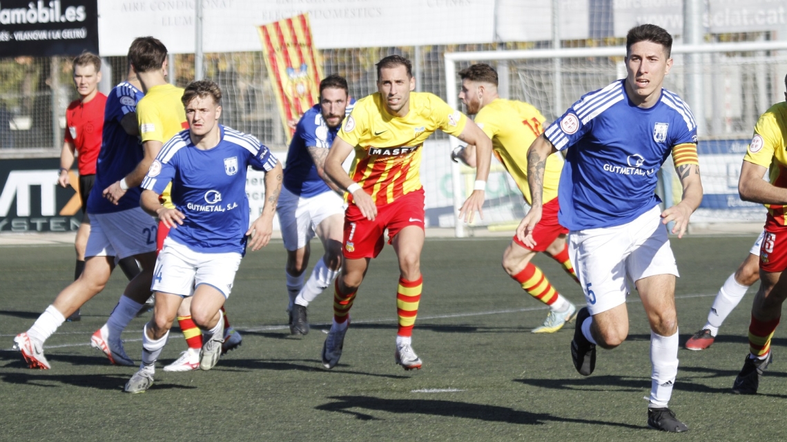 Tercera #RFEF5 23-24. Jornada 13. FC VILAFRANCA - UE CASTELLDEFELS: 1-0. Derrota per la mínima per a tancar el 2023 a domicili