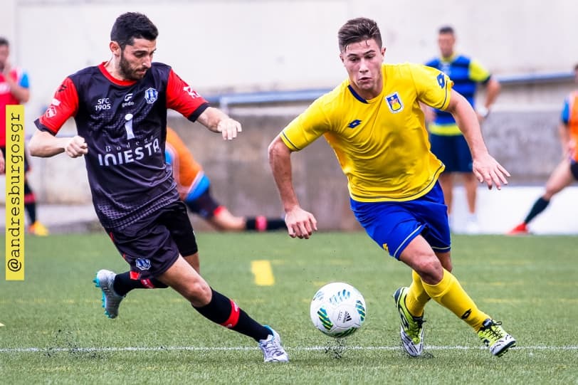 Jornada 7. UE CASTELLDEFELS - SANTFELIUENC FC: 1-0. El golàs de Jaume decideix l&#039;únic duel comarcal del curs als Canyars